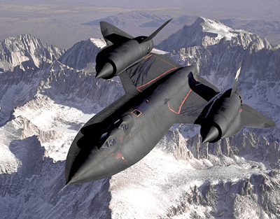 Samolot rozpoznawczy SR-71.