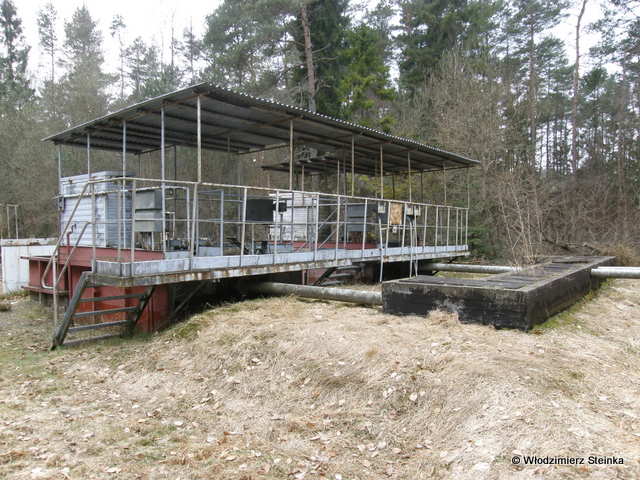 Oczyszczalnia ścieków byłego 26. dt OP. Oczyszczalnia ścieków byłego 26. dt OP.
