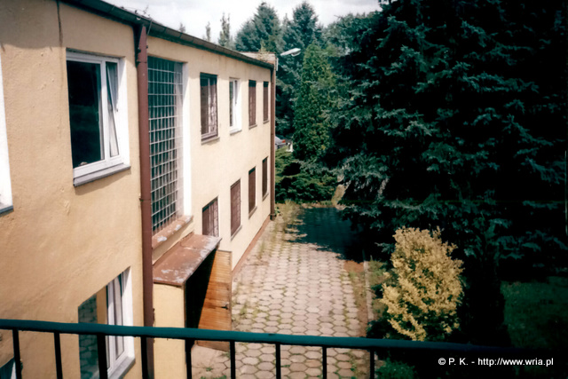 Widok na budynek sztabowy 36. dr OP. Widok na budynek sztabowy 36. dr OP.