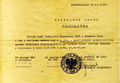 Zabawa bezalkoholowa w Bielkowie.