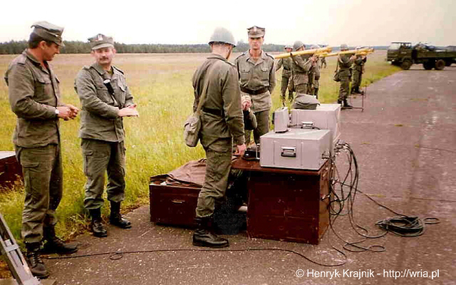 Szkolenie z OPL w ramach zgrupowania poligonowego w Nadarzycach, rok 1994.