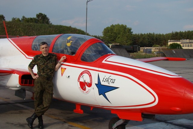 Samolot TS-11 Iskra.