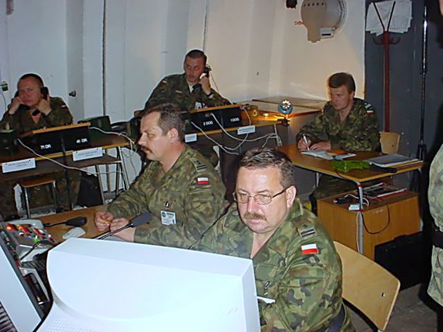Stanowisko dowodzenia 78. pr OP. Stanowisko dowodzenia 78. pr OP.